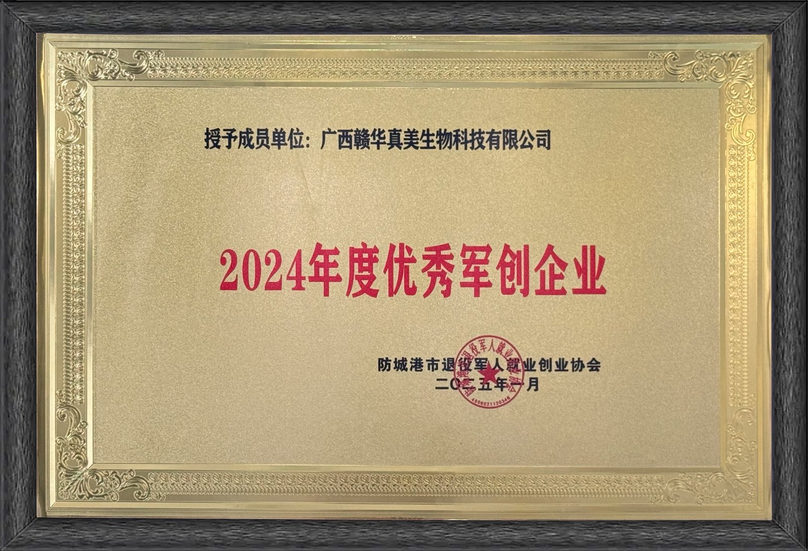 2024年度优秀军创企业
